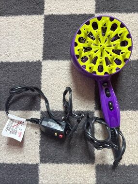 Bed Head TIGI Purple and Neon Green Hair Diffuser